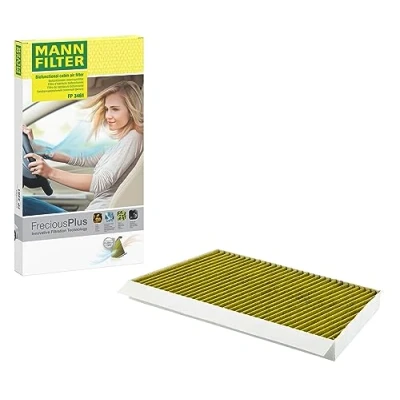 Obrázek MANN FILTER FP 3461 Interiérový filtr FreciousPlus Bio funkční pylový pro osobní automobily