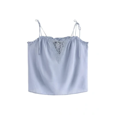 Obrázek Lindex Top, Ženy, Velikost: 48/50, Light dusty blue