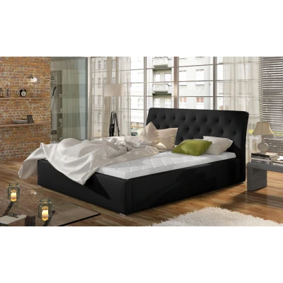 Obrázek Postel Milano 160x200 + kovový rám / plynový zvedák box na podestýlku Materiál Dekor: Ekokůže Soft 11