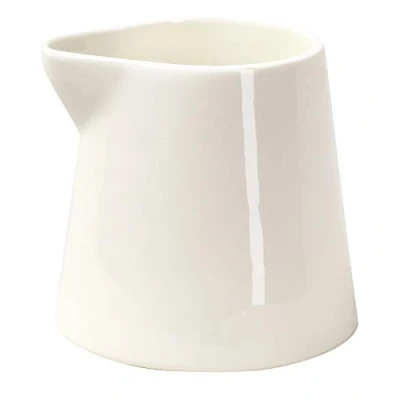 Obrázek AMBITION Porcelánová konvice na mléko 130 ml Kubiko konvička bílá malá omáčka, myčka nádobí a mikrovlnná trouba moderní