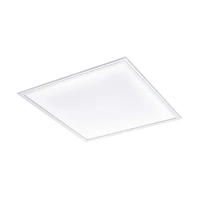 Obrázek EGLO LED vestavné svítidlo Salobrena 1, stropní lampa, z hliníku, plastu, kancelářská lampa v bílé, vestavná do chodby strop neutrální bílá, D x Š 62 cm