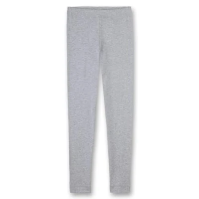 Obrázek Sanetta Pants LONG Basic Organic Dlouhé spodní prádlo pro děti, Velikost: 128, Hellgrau melange