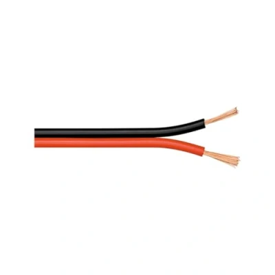 Obrázek Goobay 67728 kabel k reproduktoru 2x0,75mm² CCA lanko / boxu audio metráž Speaker Cable subwoofer červený černý 10 m