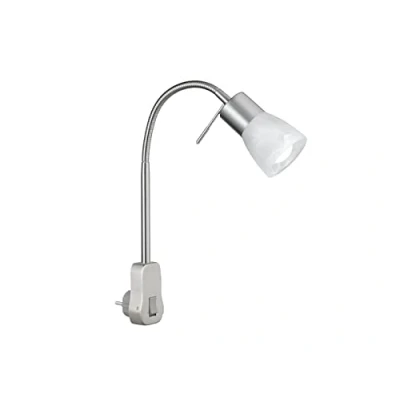 Obrázek Trio Leuchten LED bodové světlo do zásuvky kov E14, 5 W, matný nikl 22 x 4, 7 40 cm