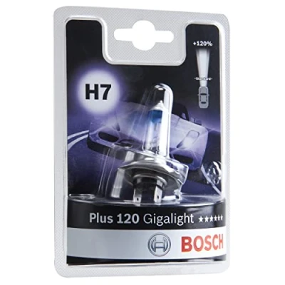 Obrázek Bosch H7 Plus 120 Gigalight žárovka do vozidla 12V 55W PX26d (1 kus)