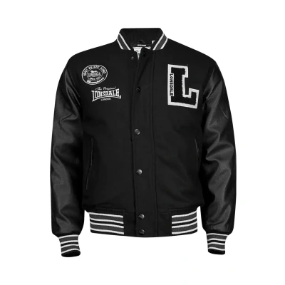 Obrázek Lonsdale College Oxford ALL Season Bomber bunda, Muži, Velikost: Large, Black