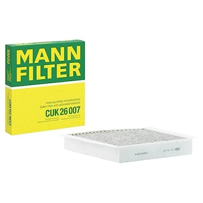 Obrázek MANN FILTER Interiérový filtr CUK 26 007 pylový s aktivním uhlím pro osobní automobily