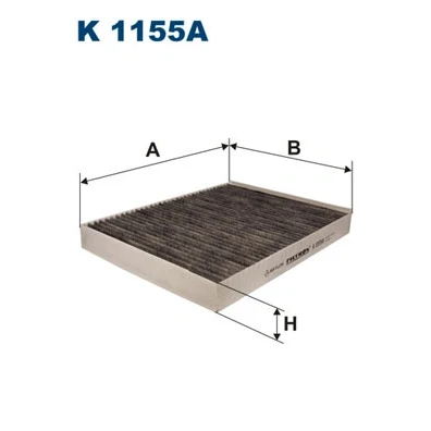 Obrázek Filtr vnitřní vzduch Filtron K1155A
