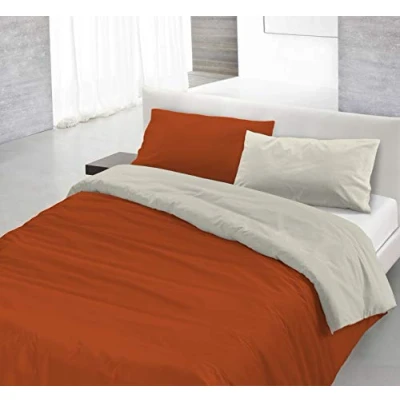 Obrázek Italian Bed Linen Povlak na peřinu Natural Color Doubleface 100% bavlna, hrubé/krémové, malé dvojité