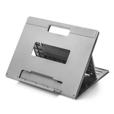 Obrázek Kensington SmartFit Easy Riser Go stojan na laptop 17 palců, výškově nastavitelný a přenosný, ideální pro notebooky, ultrabooky, Chromebooky surfacebooky do 17&quot;, domácí kanceláře kanceláře,