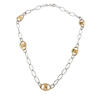 Obrázek Orphelia Jewelry Dámský náhrdelník bez Anhnger 925 sterlingové stříbro dvoubarevné 45 cm ZK pro 2649
