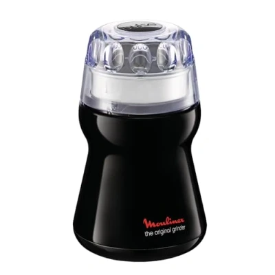 Obrázek Moulinex ar110830 Univerzální mlýnek na kávu/koření/ořechy, černý, pro všechny druhy obilovin, 180 W