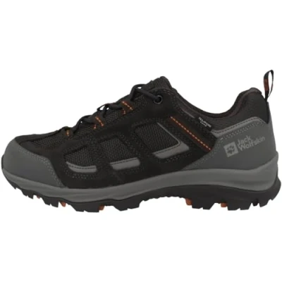 Obrázek Jack Wolfskin Pánské outdoorové boty Vojo 3 Texapore Low M, šedá oranžová, 40 EU