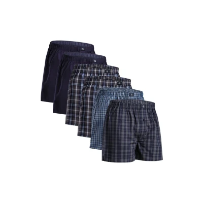 Obrázek Danish Endurance Organic 6 PACK Trenýrky, Muži, Velikost: Large, Blue grey