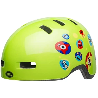 Obrázek Bell Cyklistické helmy Unisex Lil Ripper, Green Monsters, jednotná velikost