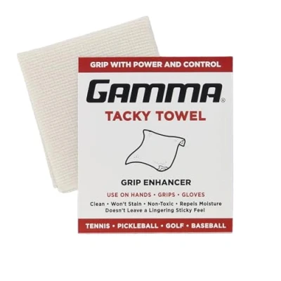 Obrázek Gamma Tacky Handtuch, Griffverstärker, ideal für Tennis, Golf, Baseball, Fußball, Softball oder Basketball, 20,3 x 12,7 cm