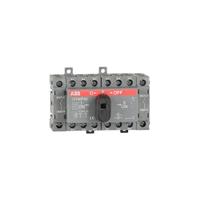 Obrázek Abb entrelec OT40F4C 1SCA104934R1001 Modularschalter, Grau/Schwarz/Rot, Estándar