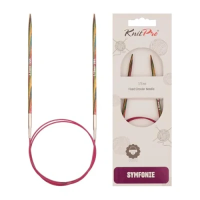 Obrázek KnitPro Symfonie Wood kruhová pletací jehlice 3,75 mm 60 cm