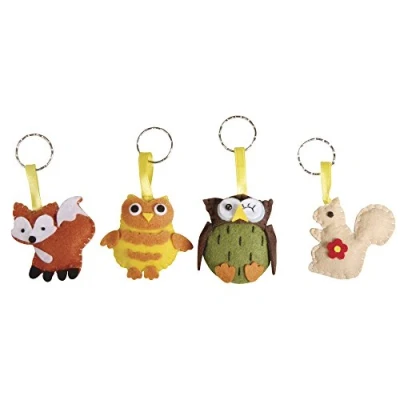 Obrázek Rayher 53580000 sada pro kutily lesní drůbeže, 5,5 cm, přívěšek na klíče,
