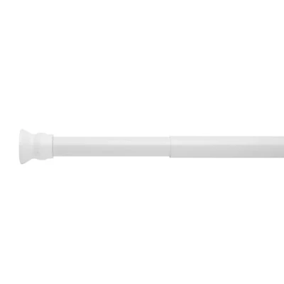 Obrázek RIDDER 55101 350 tyč na sprchový závěs, Ø 25 mm, výsuvná od 70 115 cm, hliník, bílá