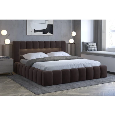 Obrázek Postel Lamica 180x200 + kovový rám / plynový vzpěry box na podestýlku Materiál Dekor: Monolith 29