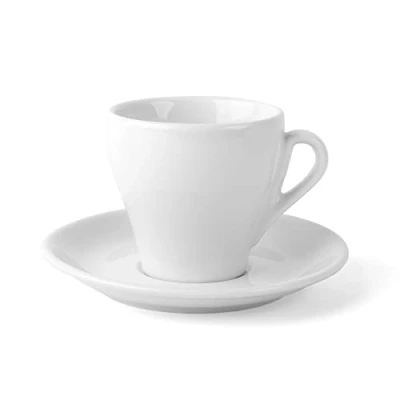 Obrázek Holst Porzellan IT 004 FA2 Cappuccino Set Italiano 0,18 l s UTA 115, bílá, 14 x 8,5 cm, 2 jednotky