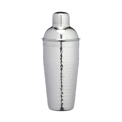 Obrázek BarCraft, luxusní koktejlový šejkr v stříbrné barvě pro přípravu koktejlových nápojů, dárkové krabičce, 700 ml ušlechtilá ocel