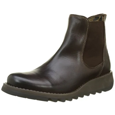 Obrázek FLY London Dámské boty Salv Chelsea, Braun Dark Brown 001