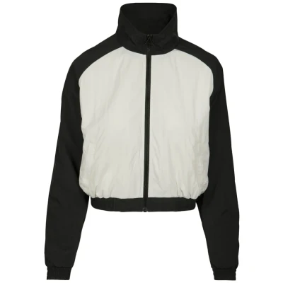 Obrázek Urban Classics Crinkle Batwing Sportovní bunda, Ženy, Velikost: Large, Black/white