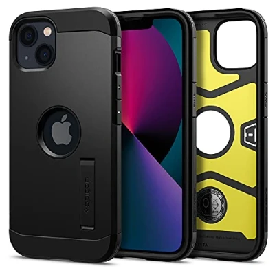 Obrázek Spigen Tough Armor pouzdro kompatibilní s iPhone 13 Mini černé
