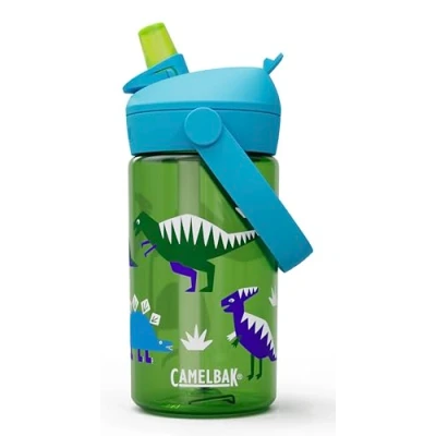 Obrázek CAMELBAK Kinder Wasserflasche Tritan Renew, auslaufsicher, BPA frei, Flip Strohhalm ideal für Schule &amp; Reisen 400ml