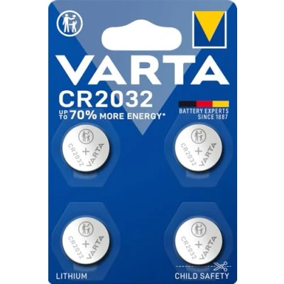 Obrázek VARTA 4 x elektronická lithiová baterie CR2032