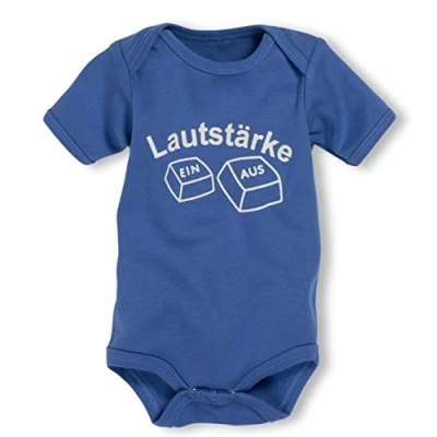 Obrázek Playshoes Unisex dětské body, modrá, 86 92