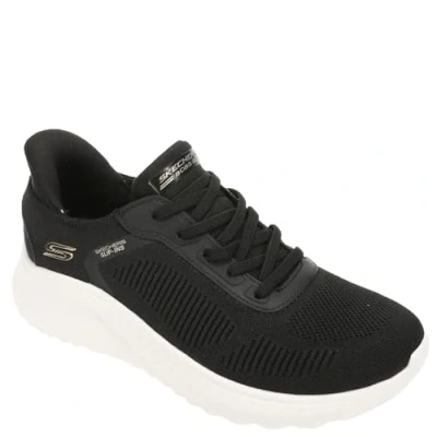 Obrázek Skechers Damen Bobs Squad Chaos Current Muse Sneaker, Black Textile Trim, 39.5 EU