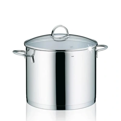 Obrázek Kela 10961 hrnec na zeleninu, objem 9 l, průměr 24 cm, ušlechtilá ocel 18/10 s lesklým vzhledem, vhodný pro indukci, Cailin
