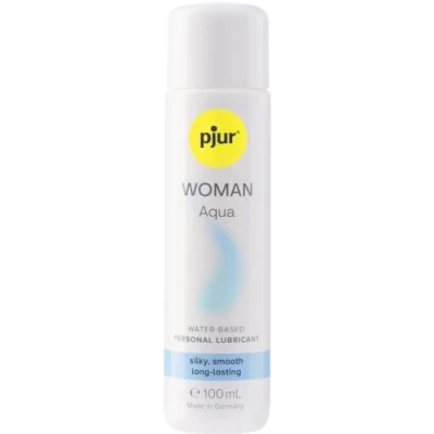 Obrázek pjur Woman Aqua lubrikační gel na vodní bázi hydratuje a pečuje optimalizuje pH šetrný k pokožce (100 ml)