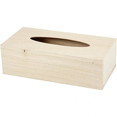 Obrázek Creativ Box na kapesníky 575700, dřevo, velký, 27 x 14 8 cm, 1 kus