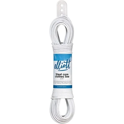 Obrázek Elliott 10F00184 Stahlkern für Wäscheleine, Weiß