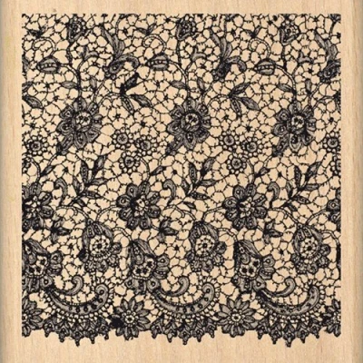 Obrázek florilèges ff113009 Stempel Designs Lace Beige 8 x 2,5 cm