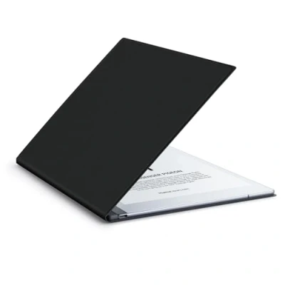 Obrázek OLAIKE Pouzdro pro Remarkable 2 Paper Tablet 10,3&quot; 2020, design knihy s vestavěnými magnety, PU kůže Smart Cover, černé (exkluzivní předlohy)