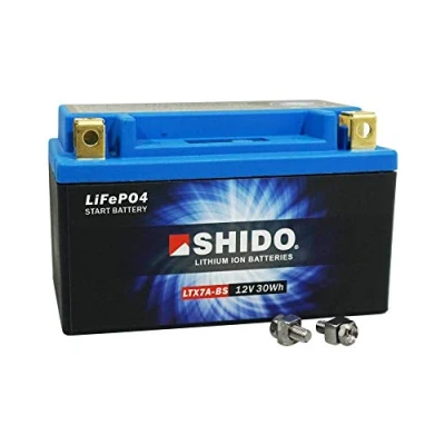 Obrázek Shido LTX7 A pro BS Lion s baterie Lithium, Lithium Ion Modrá (cena vč. vratné EUR 7,50)