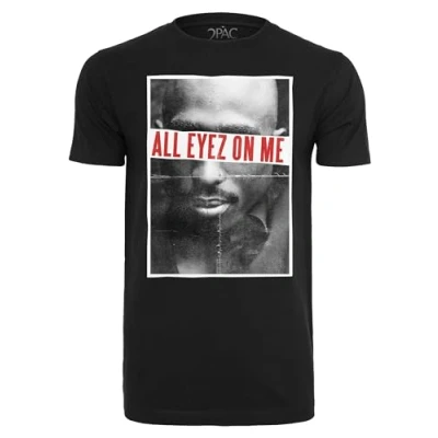 Obrázek Mister Tee 2PAC ALL EYEZ ON ME Triko s potiskem, Muži, Velikost: XL, Black