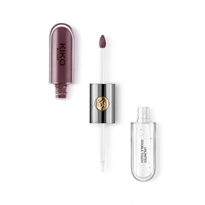 Obrázek KIKO Milano Unlimited Double Touch 123 tekutá rtěnka s dlouhým držením (12 hodin) ve 2 krocích, zářivý povrch