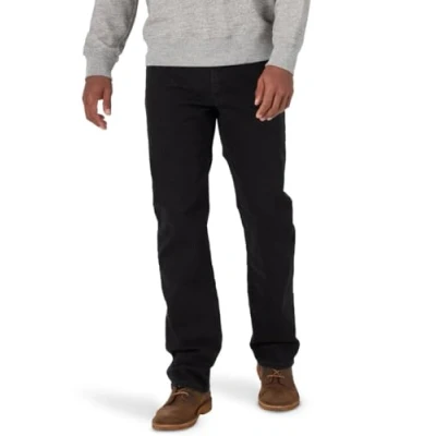 Obrázek Wrangler Authentics Pánské džíny Big &amp; Tall Classic Comfort Waist, černá
