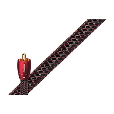 Obrázek AudioQuest 1.5m Coax Cinnamon Koaxialkabel 1,5m (Stecker/Stecker, Gold, Schwarz, 75 Ω, 1 Stück)