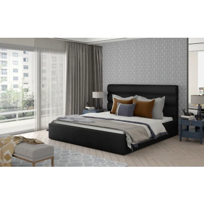 Obrázek Postel Caramel 200x200 dřevěný rám Materiál / Dekor: Mat Velvet 99