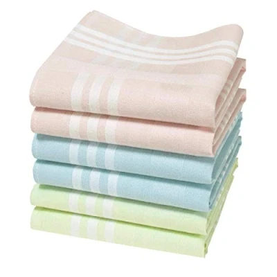 Obrázek Hankiss Kapesníky z bio bavlny barva model Spring velikost 28 cm x 6 kusů 100% bavlna certifikováno GOTS,