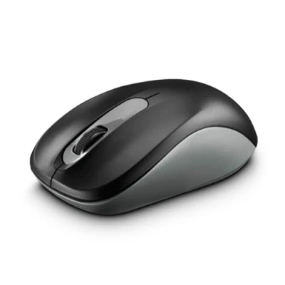 Obrázek Hama bezdrátová myš pro leváky i praváky (3 tlačítka, 2,4 Ghz, s USB nano přijímačem, 1600 dpi, optická myš, notebook a PC) antracitová / černá