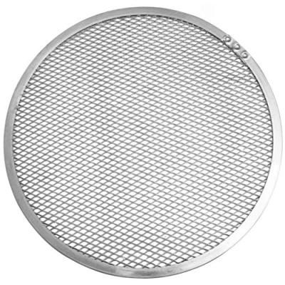 Obrázek FMprofessional PIZZA obrazovka Ø 28 cm (barva: hliník), množství: 1 kus, stříbrná