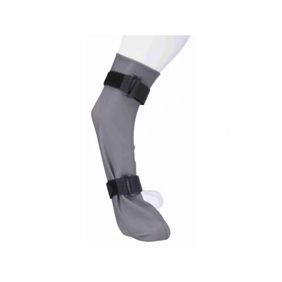 Obrázek Ochranná ponožka TRIXIE silikonová pro psy šedá (XL) 12/45cm
